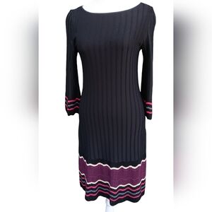 Nine West Knit black dress -- size small
